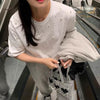 パールコンパクトTシャツ 6536-画像6-韓国ファッション通販POPREA［ポップリア］